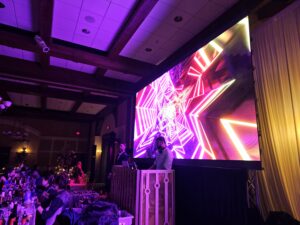 LED video wall photo