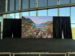 LED video wall photo