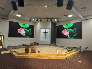 Local Church Dual LED Video Wall Installation