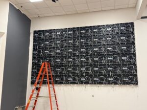 Local Church Dual Video Wall Installation In Progress, 1/2
