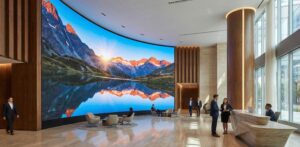 Professional High-Scale Company Lobby LED Video Wall