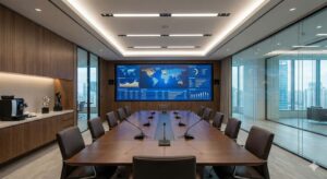 Professional Meeting Room LED Video Wall Installation